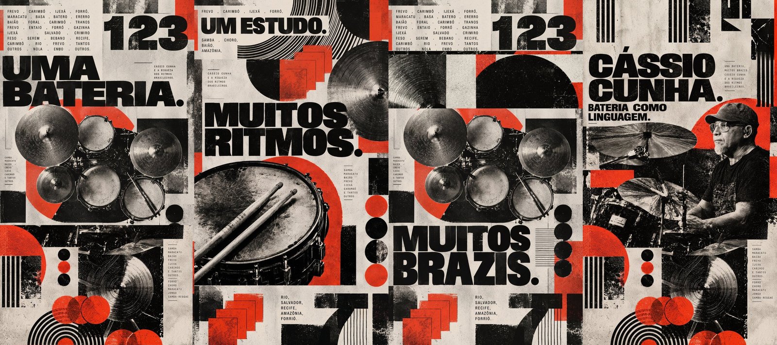Série de posters Colab ORITMO.com x Cássio Cunha